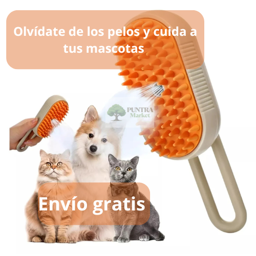 Cepillo a Vapor quita Pelos